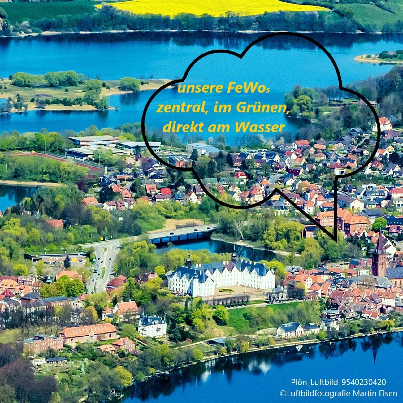 Ferienwohnungen Am Schwanensee Plön Exterior foto
